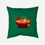 Sleepy Ramen Cat-none removable cover w insert throw pillow-erion_designs