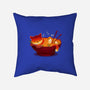 Sleepy Ramen Cat-none removable cover throw pillow-erion_designs