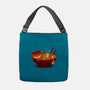 Sleepy Ramen Cat-none adjustable tote-erion_designs