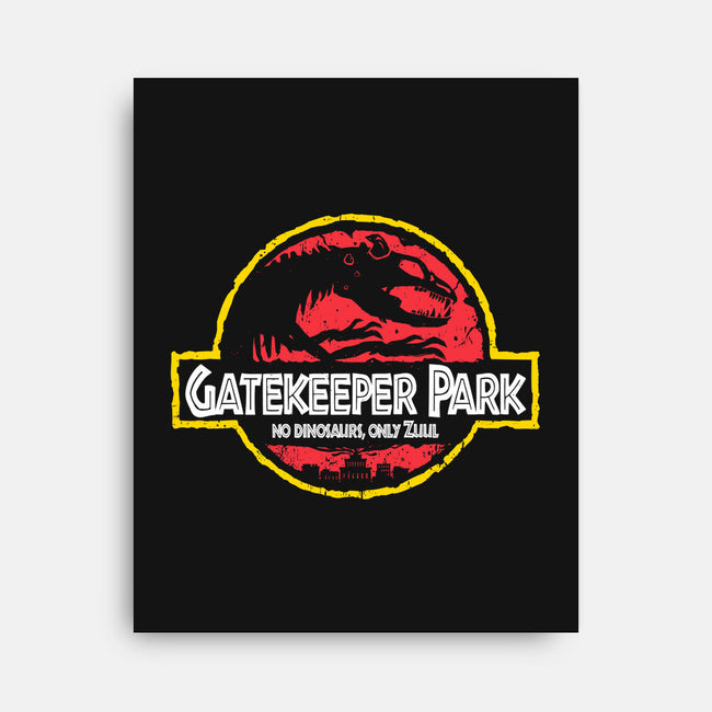 Gatekeeper Park-none stretched canvas-teesgeex