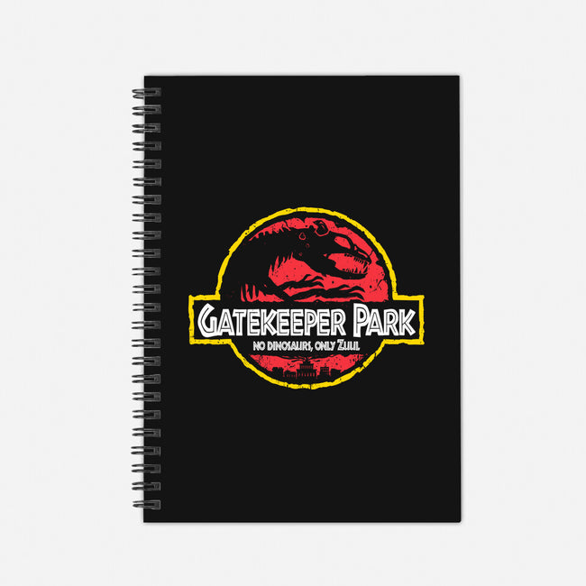 Gatekeeper Park-none dot grid notebook-teesgeex