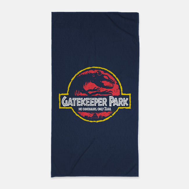 Gatekeeper Park-none beach towel-teesgeex
