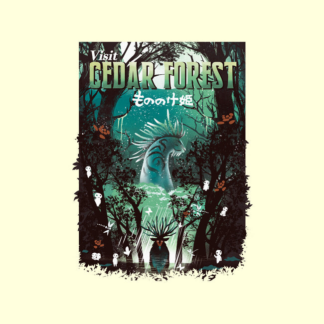Visit Cedar Forest-none removable cover w insert throw pillow-dandingeroz