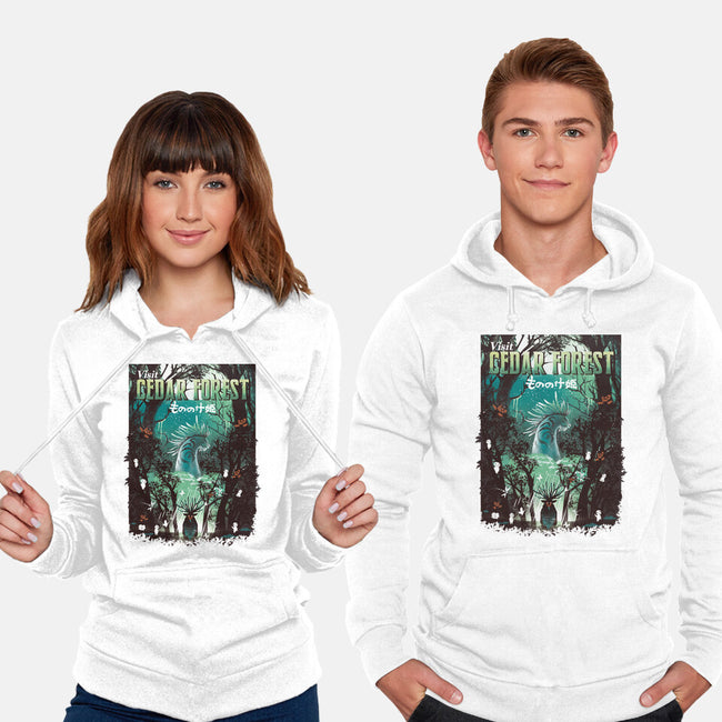 Visit Cedar Forest-unisex pullover sweatshirt-dandingeroz