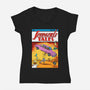 SuperNed-womens v-neck tee-Getsousa!
