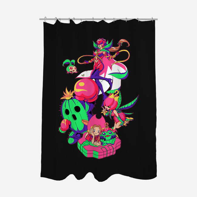 Sincerity-none polyester shower curtain-Jelly89