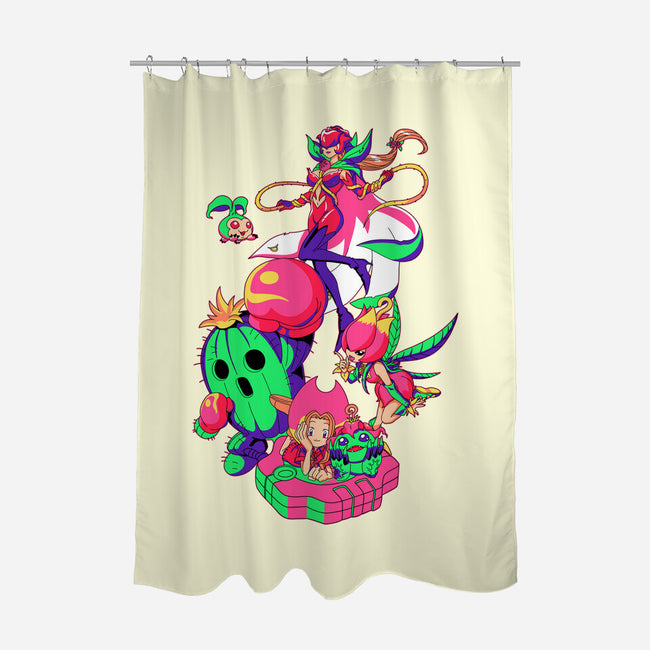 Sincerity-none polyester shower curtain-Jelly89