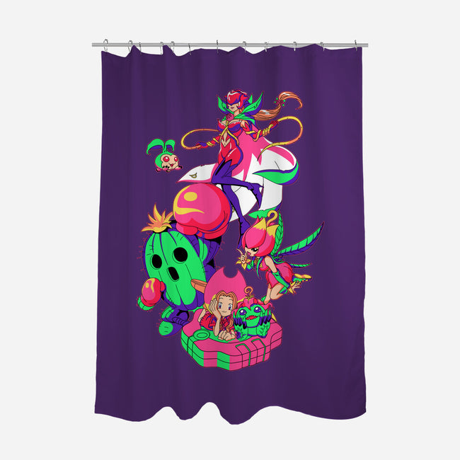 Sincerity-none polyester shower curtain-Jelly89