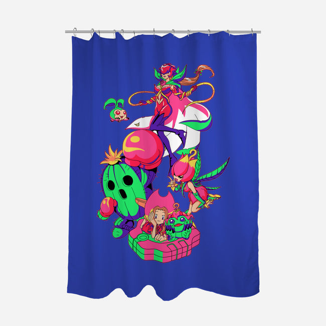 Sincerity-none polyester shower curtain-Jelly89