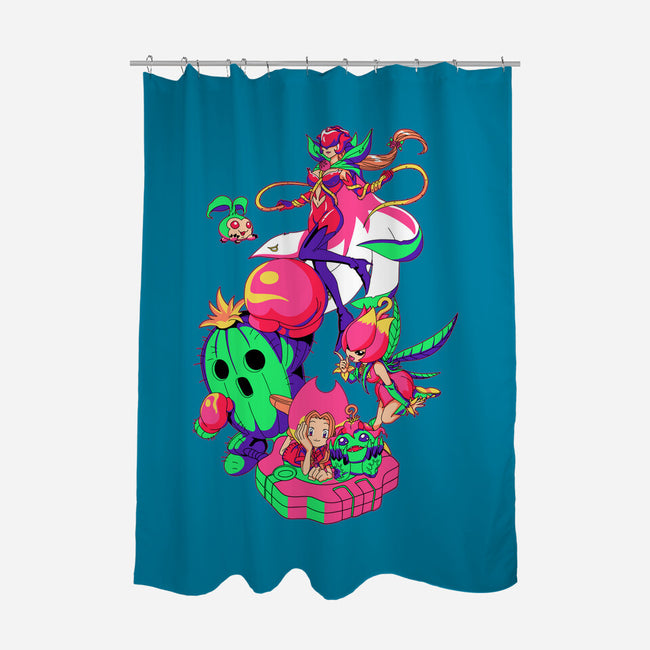 Sincerity-none polyester shower curtain-Jelly89