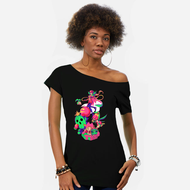 Sincerity-womens off shoulder tee-Jelly89