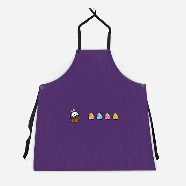 Pac-Easter Bunny-unisex kitchen apron-krisren28