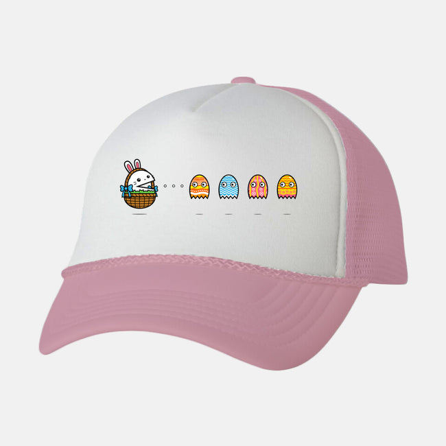 Pac-Easter Bunny-unisex trucker hat-krisren28