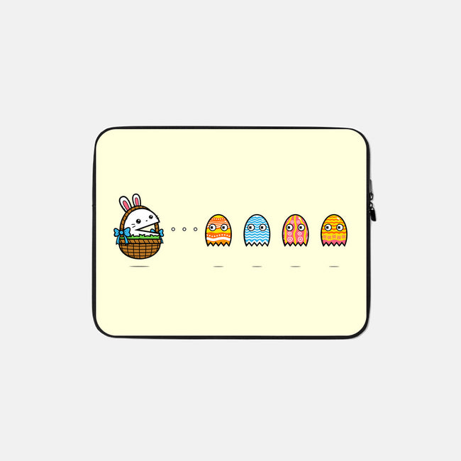 Pac-Easter Bunny-none zippered laptop sleeve-krisren28