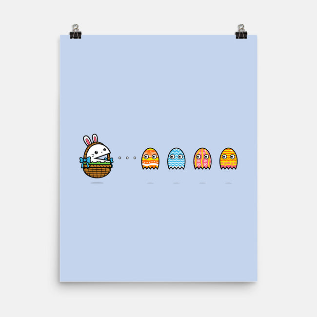 Pac-Easter Bunny-none matte poster-krisren28