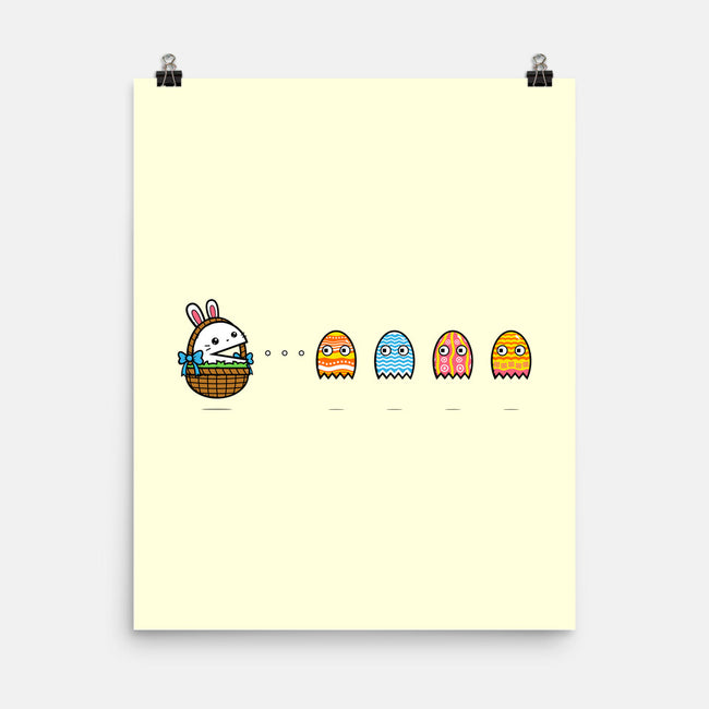 Pac-Easter Bunny-none matte poster-krisren28