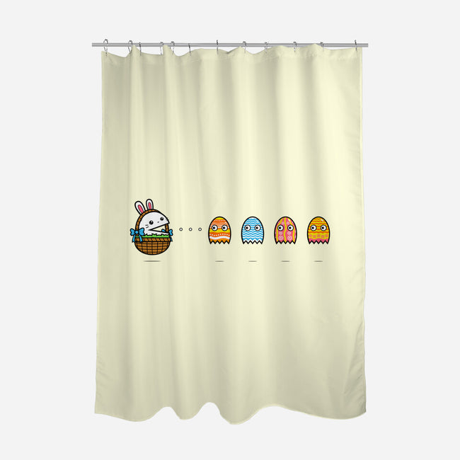 Pac-Easter Bunny-none polyester shower curtain-krisren28