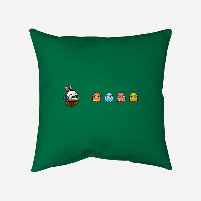 Pac-Easter Bunny-none removable cover throw pillow-krisren28