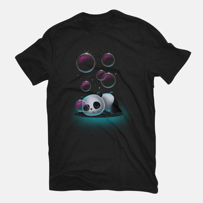 Panda Sweet Dreams-womens basic tee-erion_designs