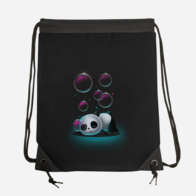 Panda Sweet Dreams-none drawstring bag-erion_designs