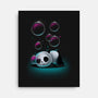Panda Sweet Dreams-none stretched canvas-erion_designs