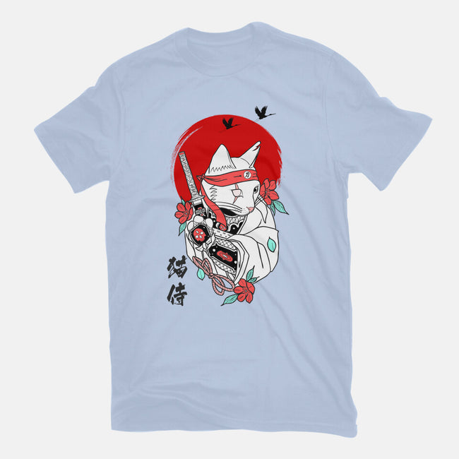 Warrior Cat-womens fitted tee-Faissal Thomas