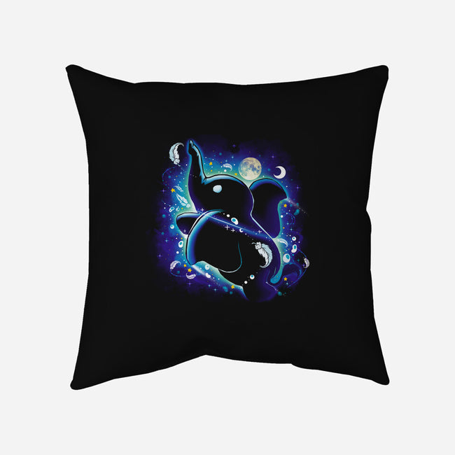 Magic Elephant-none removable cover w insert throw pillow-Vallina84