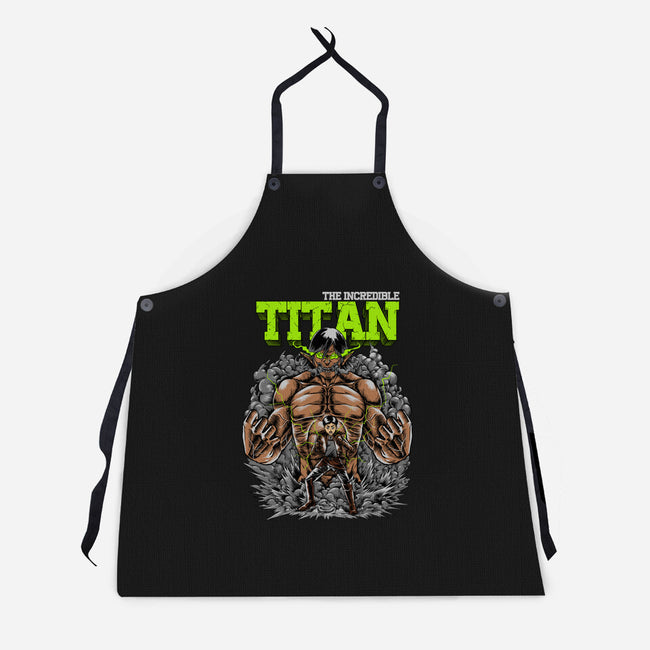 The Incredible Titan-unisex kitchen apron-joerawks