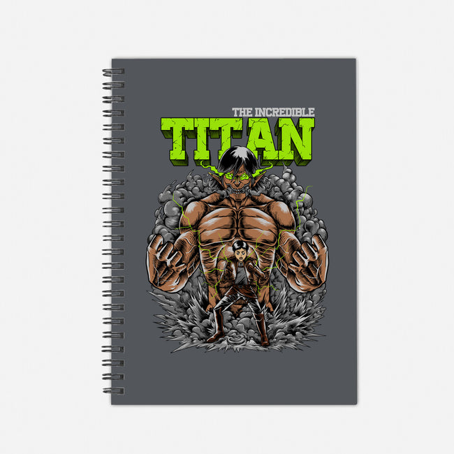 The Incredible Titan-none dot grid notebook-joerawks