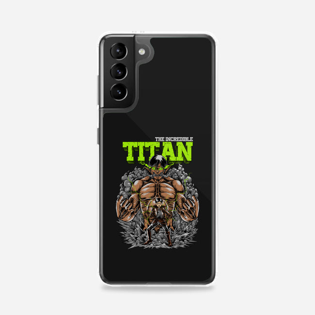 The Incredible Titan-samsung snap phone case-joerawks