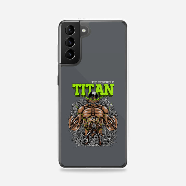 The Incredible Titan-samsung snap phone case-joerawks