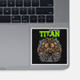 The Incredible Titan-none glossy sticker-joerawks