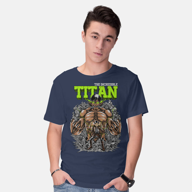 The Incredible Titan-mens basic tee-joerawks
