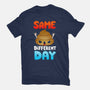 Different Day-womens fitted tee-Vallina84
