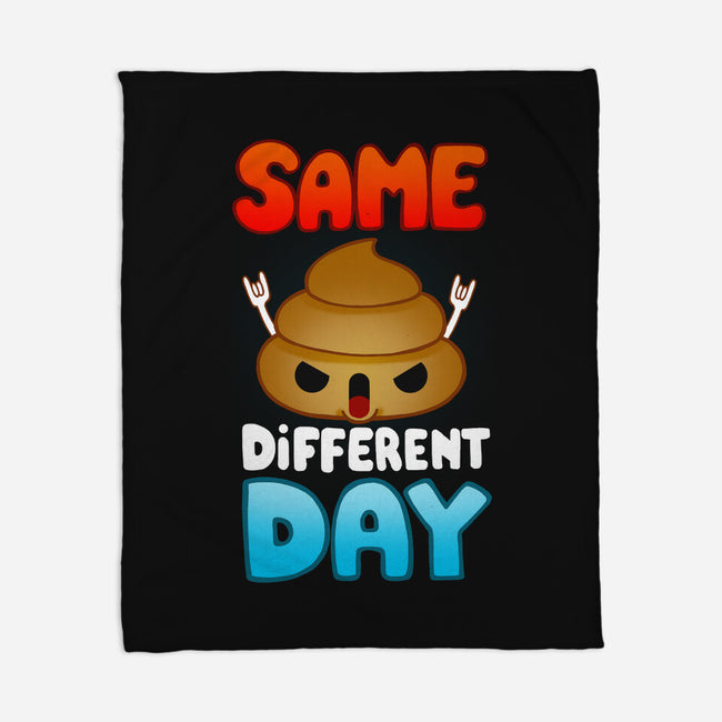 Different Day-none fleece blanket-Vallina84