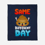 Different Day-none fleece blanket-Vallina84