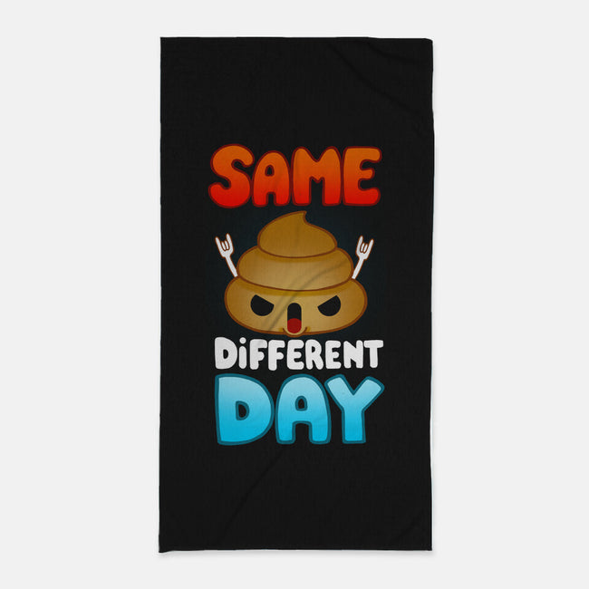 Different Day-none beach towel-Vallina84