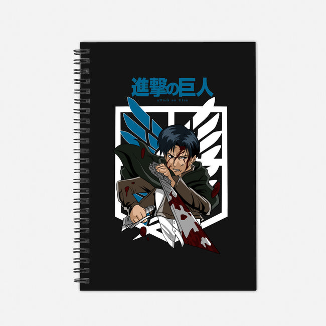 Powerful Titan-none dot grid notebook-Diego Oliver