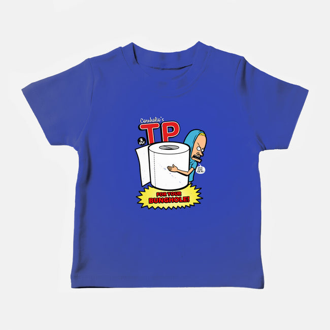 TP For Your Bunghole-baby basic tee-Boggs Nicolas