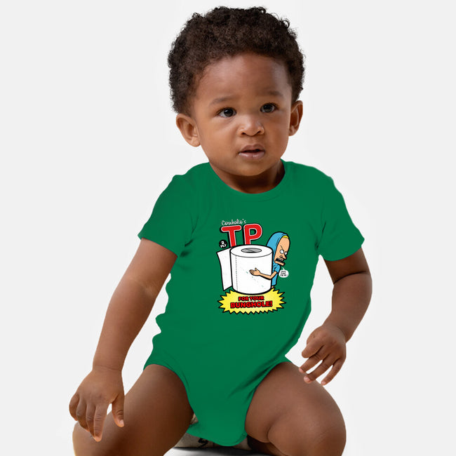 TP For Your Bunghole-baby basic onesie-Boggs Nicolas