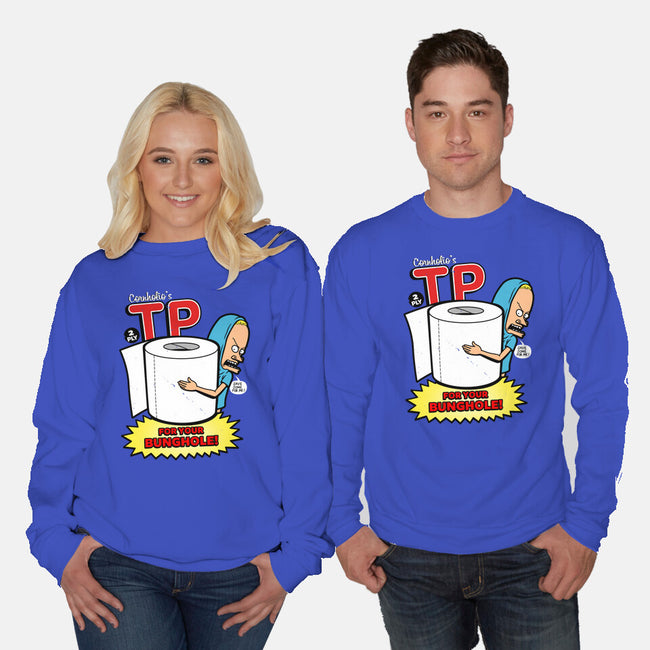 TP For Your Bunghole-unisex crew neck sweatshirt-Boggs Nicolas