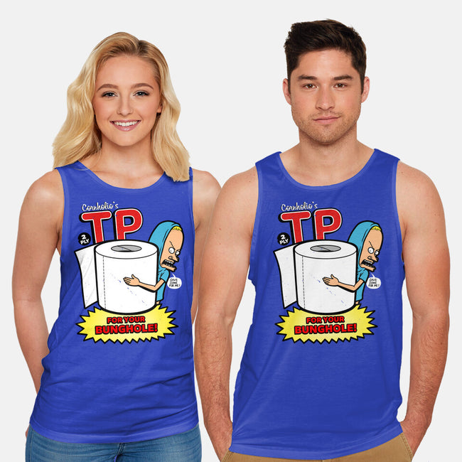 TP For Your Bunghole-unisex basic tank-Boggs Nicolas