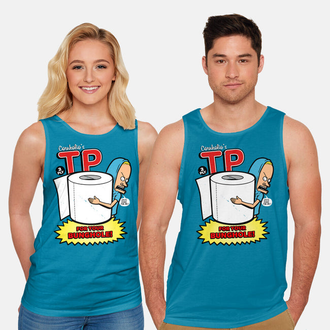 TP For Your Bunghole-unisex basic tank-Boggs Nicolas