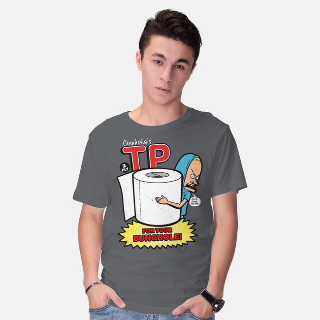 TP For Your Bunghole-mens basic tee-Boggs Nicolas