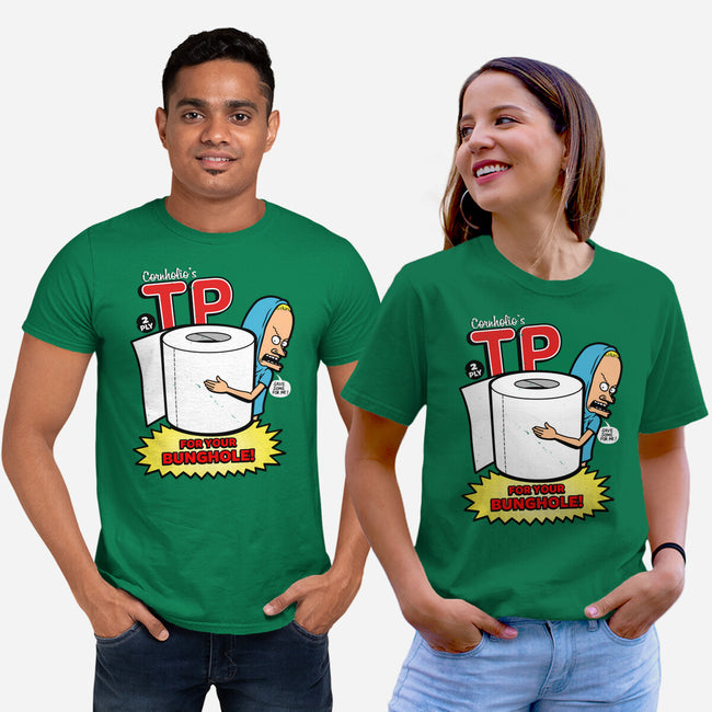 TP For Your Bunghole-unisex basic tee-Boggs Nicolas