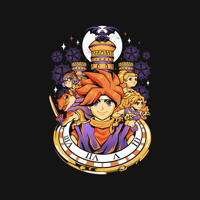 Chrono Travelers-womens basic tee-eduely