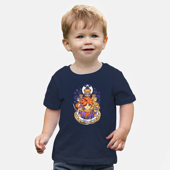 Chrono Travelers-baby basic tee-eduely