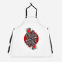 Demon Samurai-unisex kitchen apron-Faissal Thomas
