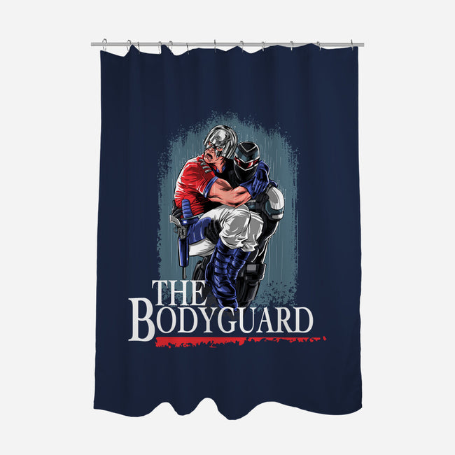 The Peace Bodyguard-none polyester shower curtain-zascanauta