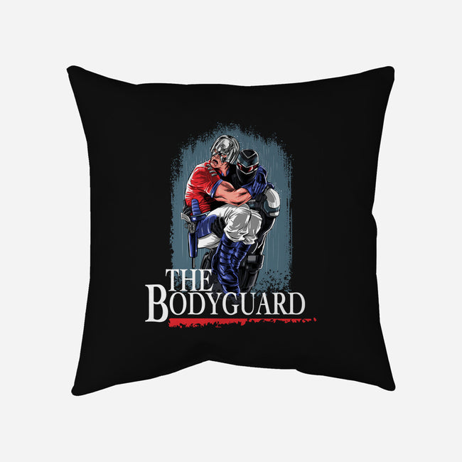 The Peace Bodyguard-none removable cover throw pillow-zascanauta